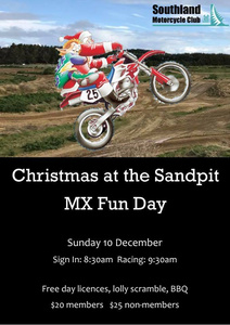 Christmas at the Sandpit - MX Fun Day