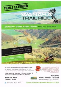 Wanaka Trail Ride - Anzac Weekend