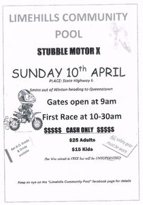 Stubble Moto-X  /  Limehills Community Pool Fundraiser