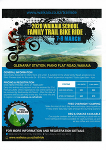 2020 Waikaia School Family Trail Bike Ride