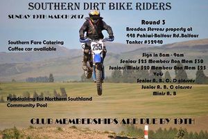 Southern Dirt Bike Riders - Round 3