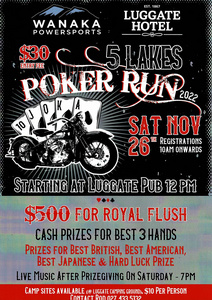 Poker Run 5 Lakes 2022